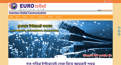 Desktop Screenshot of eurotelbd.net